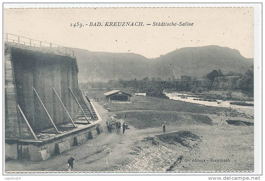 EES. 108 / C P A   -ALLEMAGNE- BAD KREUZNACH   - STADTISCHE  SALINE - Bad Kreuznach