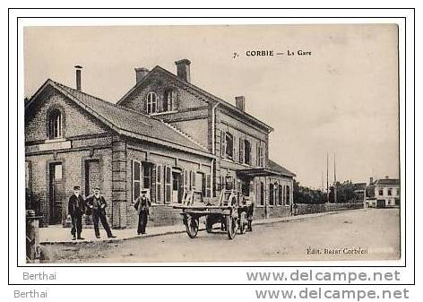 80 CORBIE - La Gare - Corbie