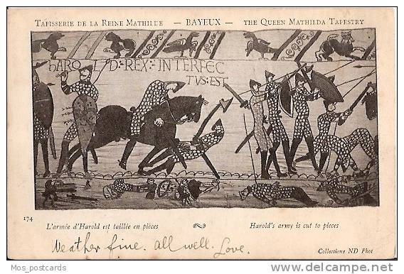 Tapisserie De La Reine Mathilde - Bayeux - The Queen Matilda Tapestry   PL613 - History