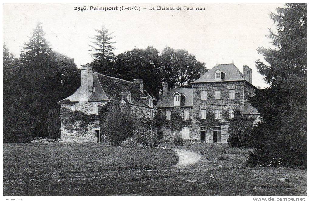 Cpa 35 - Paimpont - 2546 Le Château De Fourneau - Paimpont