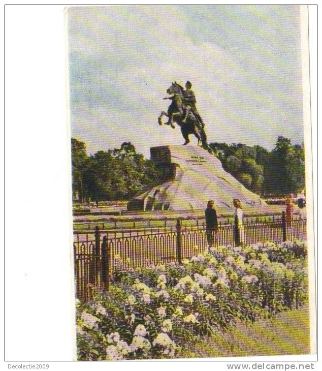 B56637 Leningrad The Monument To Peter I Used Perfect Shape Back Scan At Request - Russie