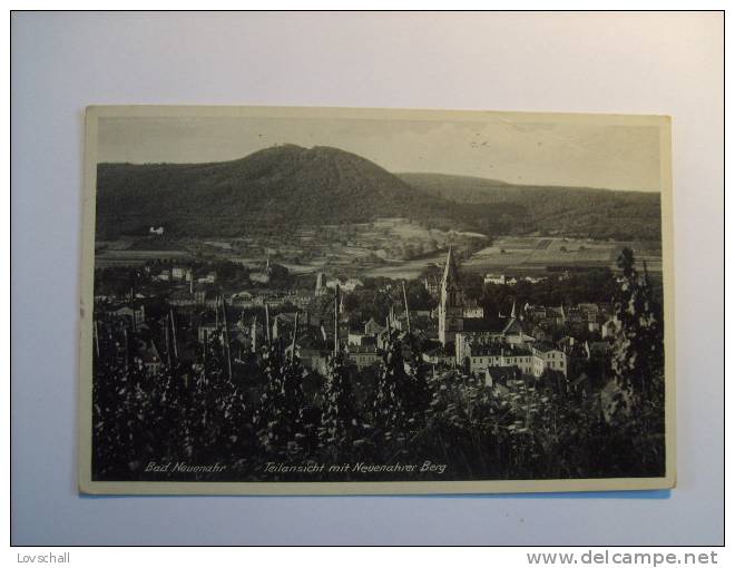 Bad Neuenahr. - Teilansicht Mit Nevenahrer Berg. (3 - 8 - 1938) - Bad Neuenahr-Ahrweiler