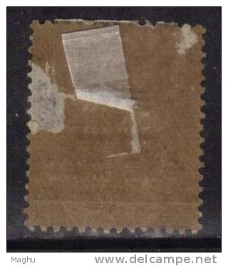 Ceylon MH 1918, Surchage And Overprint 1c On 5c, Cond., As Scan - Ceylan (...-1947)