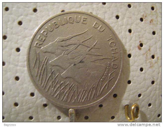 CHAD TCHAD - 100 Francs 1971 KM. 2 - THREE GAZELLE # RB - Tschad