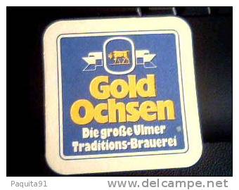 Sous Bock Bière Allemande Gold Ochsen - Alcoholes