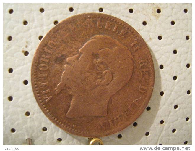 ITALIA 10 Centesimi # 4 - 1861-1878 : Victor Emmanuel II