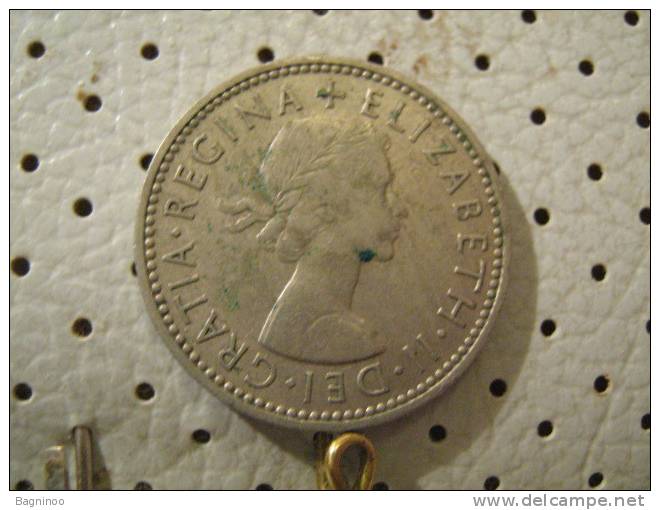 GREAT BRITAIN 1shilling 1957 # 4 - I. 1 Shilling