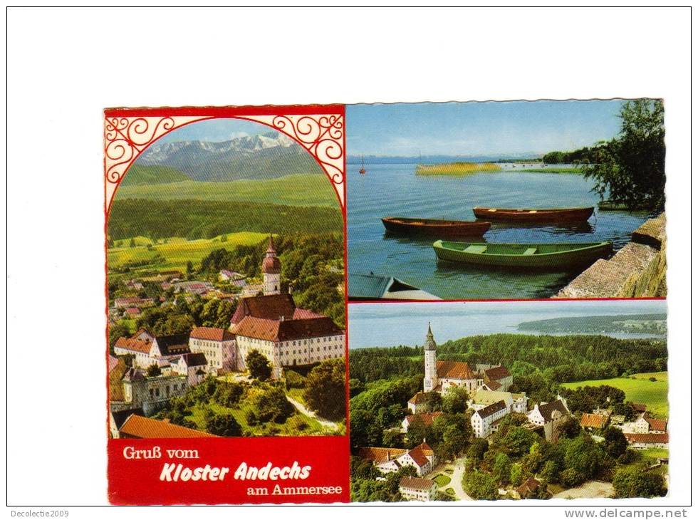 B56408 Ammersee Andechs Abbey Boats Bateaux Multiviews Not Used Perfect Shape Back Scan Available At Request - Starnberg