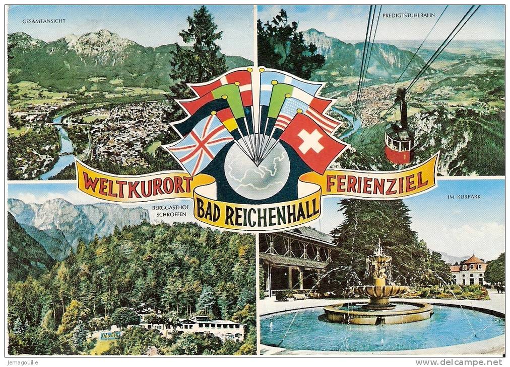 BAD REICHENHALL - Mehrbildkarte - 11.8.1975 - S-1 * - Bad Reichenhall