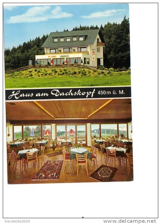 B56423 Dachsenhausen Restaurant Pension Dachskopf Multiviews Not Used Perfect Shape Back Scan Available At Request - Rhein-Hunsrueck-Kreis