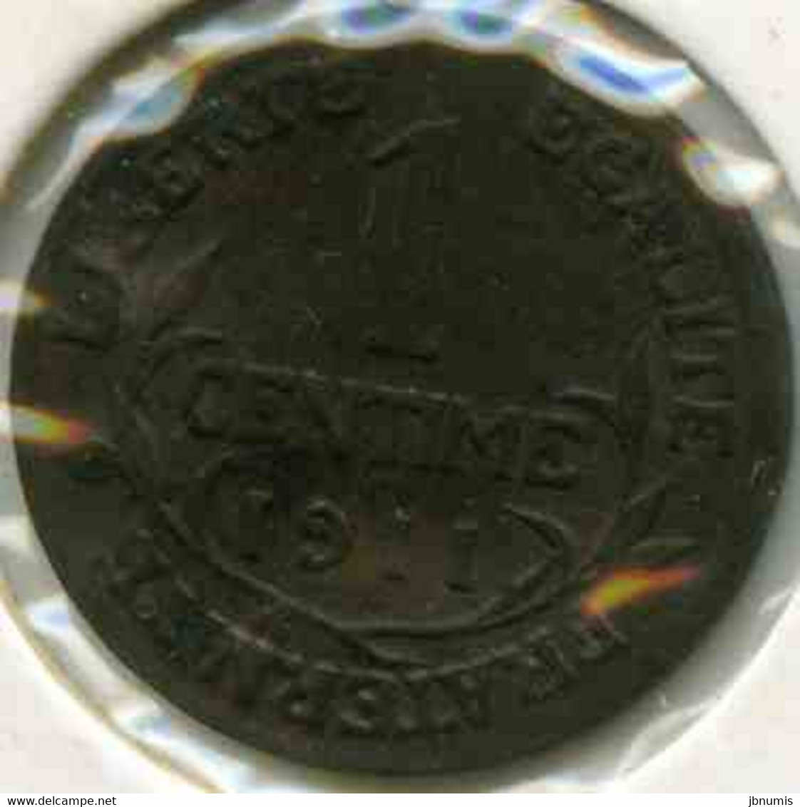 France 1 Centime 1911 GAD 90 KM 840 - 1 Centime