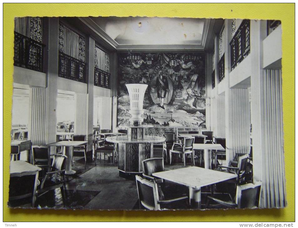 CPA. Compagnie Générale Transatlantique French Line - Salle à Manger Dining Room S/S De GRASSE - 1957 ESTEL - Dampfer