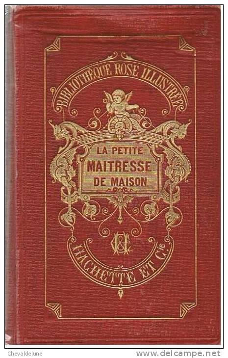 [ENFANTINA] JULIE GOURAUD  : LA PETITE MAITRESSE DE MAISON -  ILLUSTRATIONS DE A.MARIE 1879 - Bibliothèque Rose