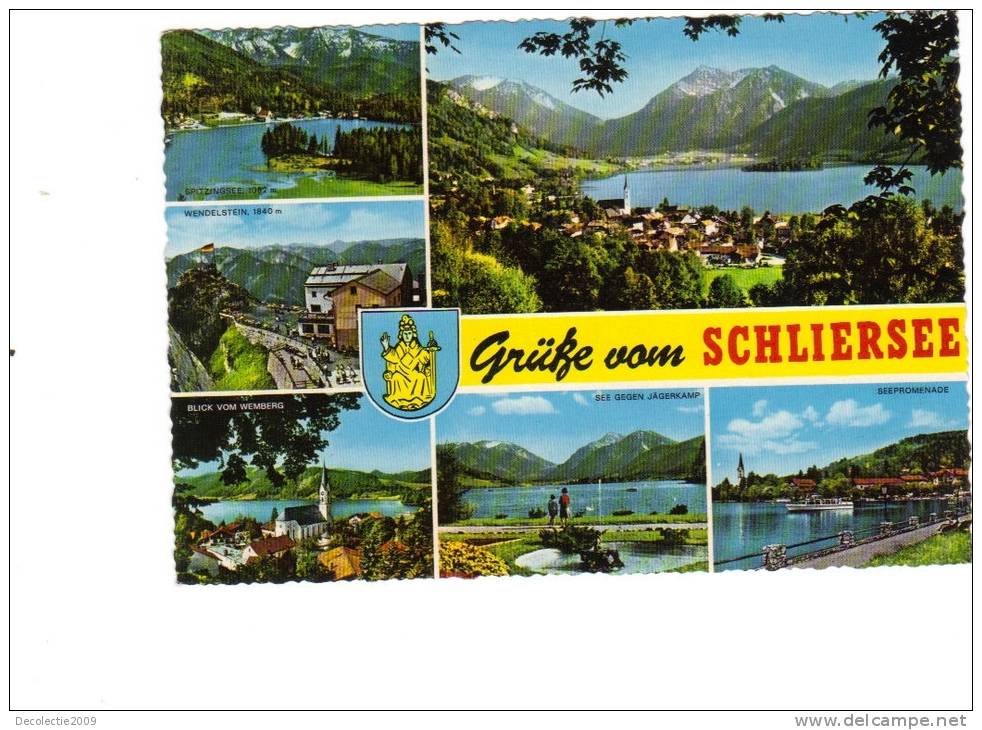 B56477 Schliersee Boats Bateaux Multiviews Not Used Perfect Shape Back Scan Available At Request - Miesbach