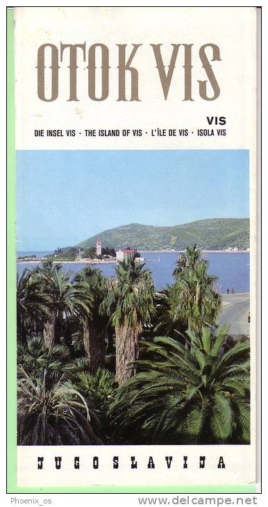 CROATIA - Tourism, Travel, Vis, Komiža, Prospectus, Year Cca 1970 - Europe