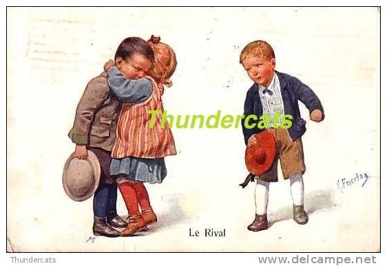 CPA ILLUSTRATEUR KARL FEIERTAG ENFANTS ** ARTIST SIGNED FEIERTAG CHILDREN ** B K W I - Feiertag, Karl