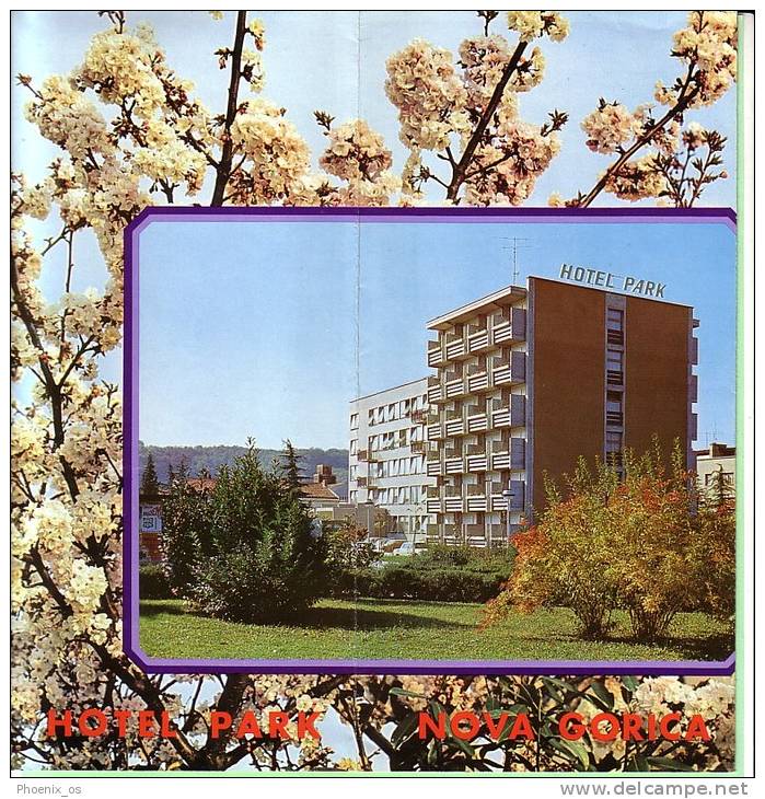 SLOVENIA - Tourism, Travel, Nova Gorica, Hotel Park, Prospectus, Year Cca 1970 - Europe