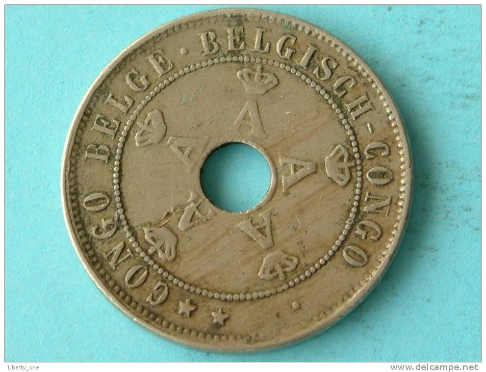 1911 - 20 CENT / KM 19 ( Uncleaned - For Grade, Please See Photo ) ! - 1910-1934: Albert I