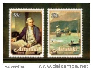 AITUTAKI 1979 MNH Stamp(s) Captain Cook SG 266-267 - Aitutaki