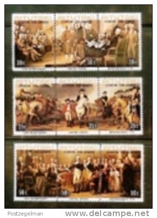 AITUTAKI 1976 MNH Stamp(s) American Revolution SG180-188 - Aitutaki