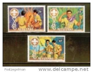 AITUTAKI 1983 MNH Stamp(s) 75 Years Scouting 460-462 - Other & Unclassified