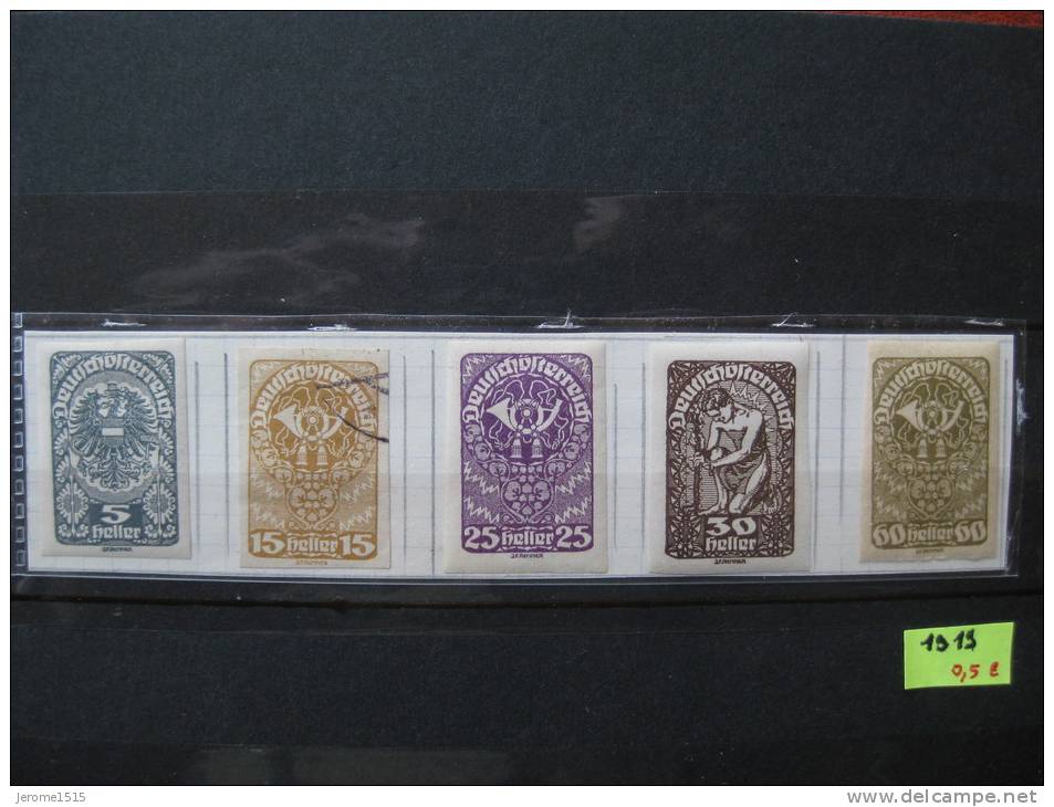 Timbres Autriche : Deutchosterreich 1919 * - Neufs