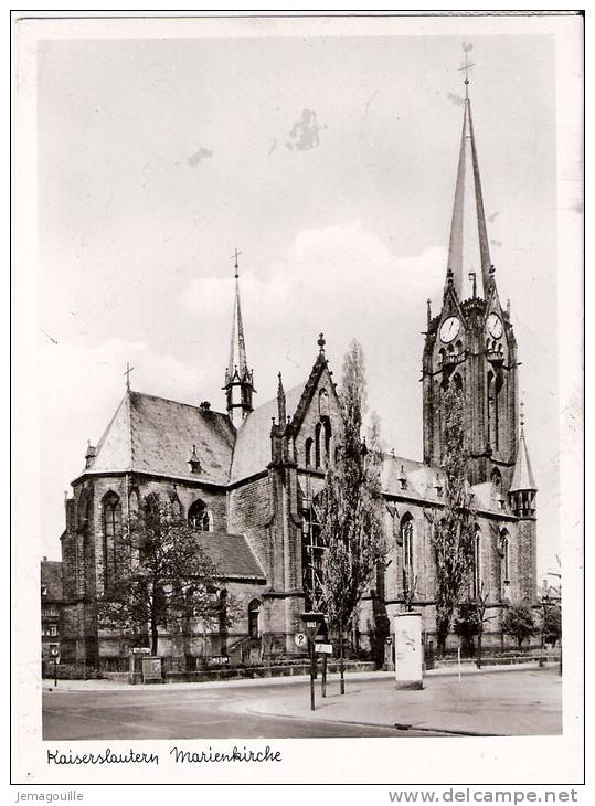 KAISERSLAUTERN - Marienkirche - 11.11.1953 - S-1 - Kaiserslautern