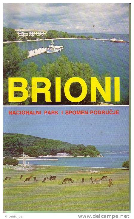 CROATIA - Brijuni, National Park, Tourism, Travel, Prospect - Book, Year 1984 - Europe