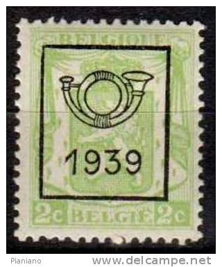 PIA  - BELGIO - 1939 : Preannullati - Tipo C - (UNIFICATO 4A)) - Typos 1929-37 (Heraldischer Löwe)