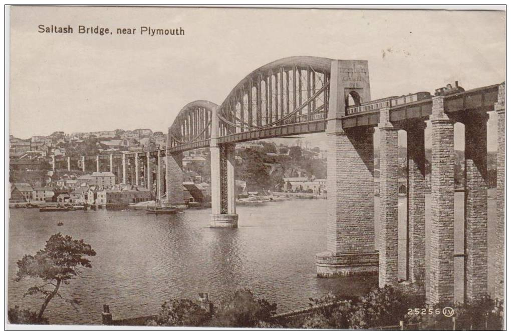 Saltash Bridge, Near Plymouth. Unused Card. - Autres & Non Classés
