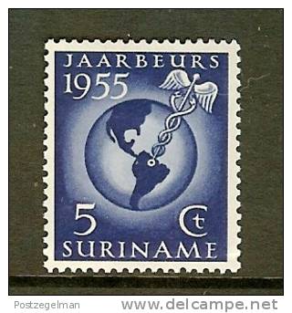 SURINAME 1955 Hinged Stamp(s) Fair 358 - Surinam ... - 1975