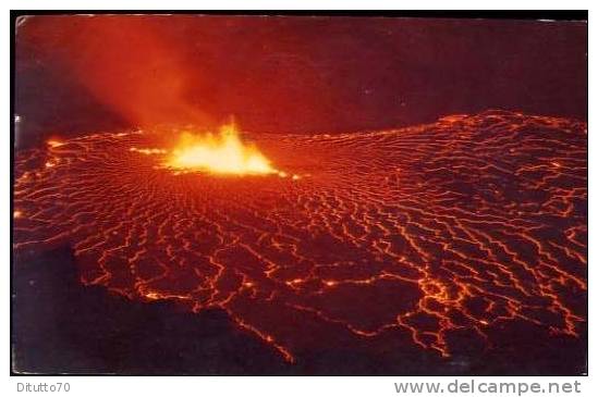 Hawaii - Kilauea - Vulcano Eruption - Viaggiata - Formato Piccolo - Kauai