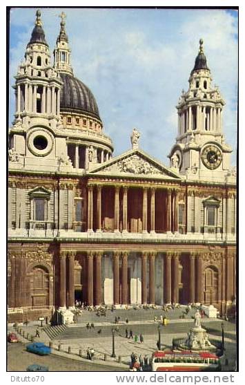 London - St.paul's Carhedral - 164 - Viaggiata - Formato Piccolo - St. Paul's Cathedral