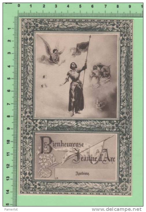 Bienheureuse Jeanne D´Arc ( # 25 Apothéose ) Religion  Cartolina Carte Postale Postcard - Saints