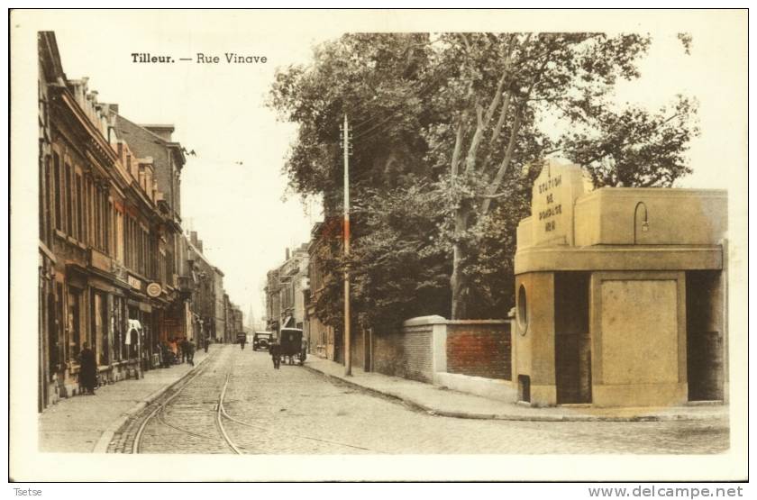 Tilleur - Rue Vinave ( Colorisée ) - Saint-Nicolas