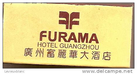 Allumettes/FURAMA/Hôtel Guangzhou/Chine/vers 1980?                     AL2 - Scatole Di Fiammiferi