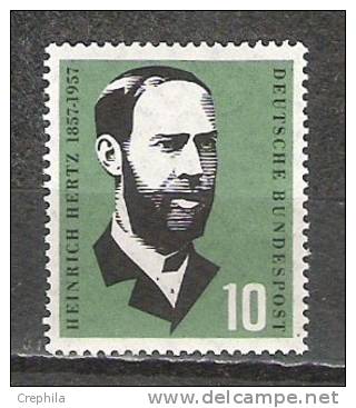 Allemagne - République Fédérale - 1957 - Y&T 131 - Michel 252 - Neuf ** - Unused Stamps