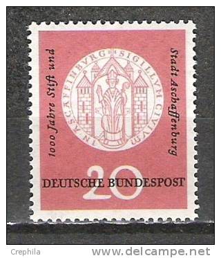 Allemagne - République Fédérale - 1957 - Y&T 134 - Michel 255 - Neuf ** - Unused Stamps