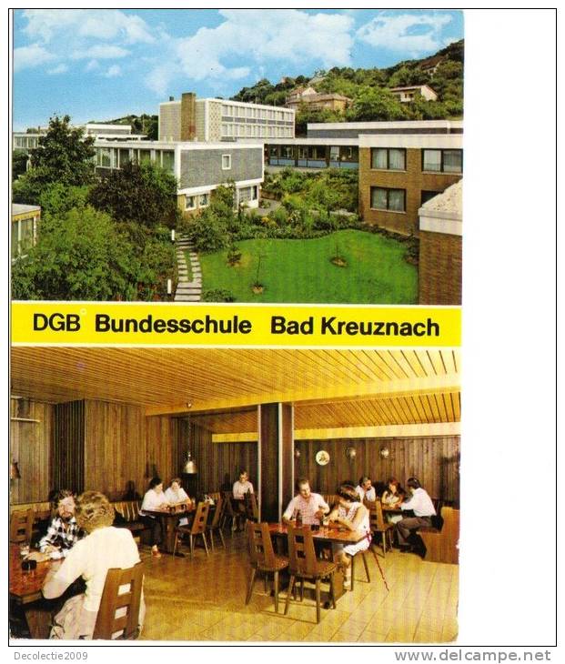 B56566 Bad Kreuznach Bundesschule Multiviews Not Used Perfect Shape Back Scan Available At Request - Bad Kreuznach