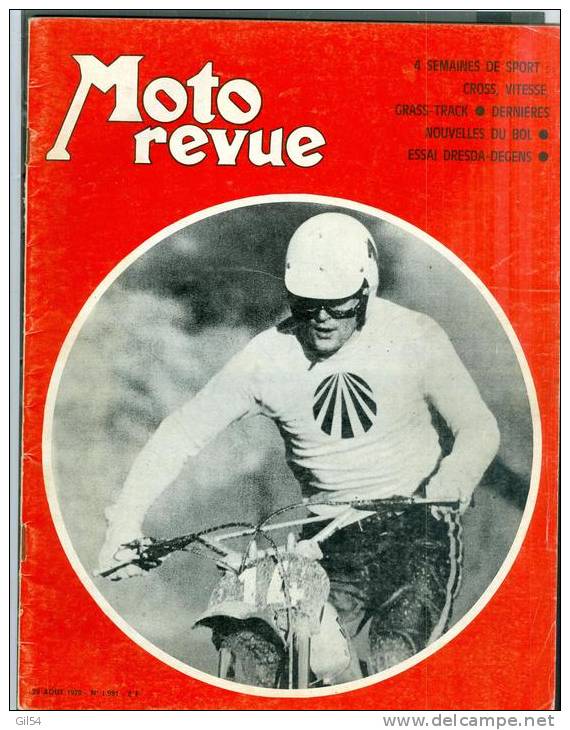 Moto Revue - 29 Aout 1970 -  N° 1991 - 4 Semaines De Sport  - Moto 11 - Moto