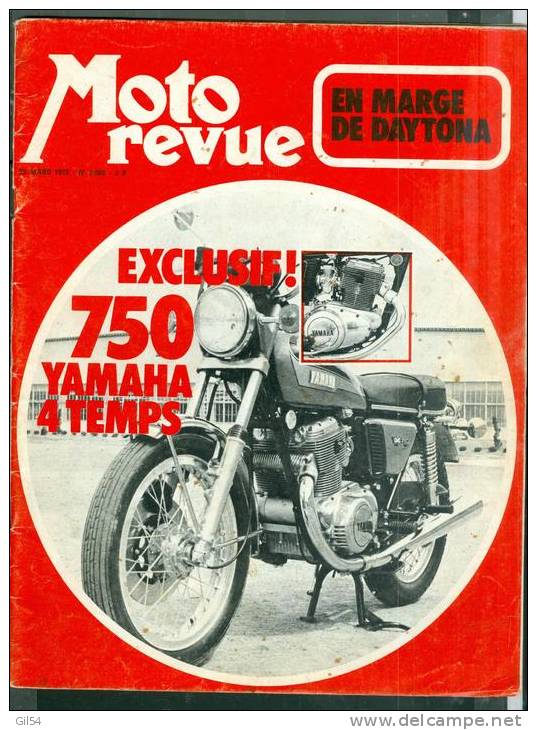 Moto Revue - N° 2069 - 25 Mars 1972 - En Marge De Daytona- Moto12 - Moto