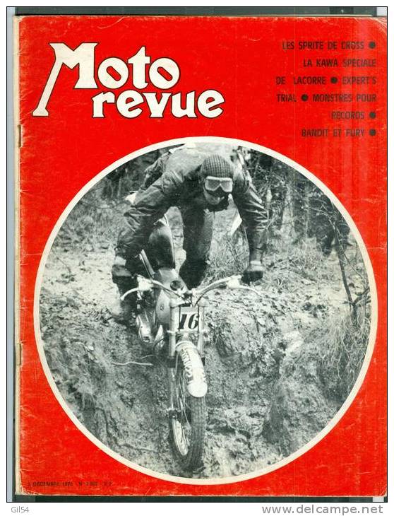 Moto Revue - N° 2005 - 5 Decembre 1970 - Les Sprites De Cross  - Moto12 - Moto