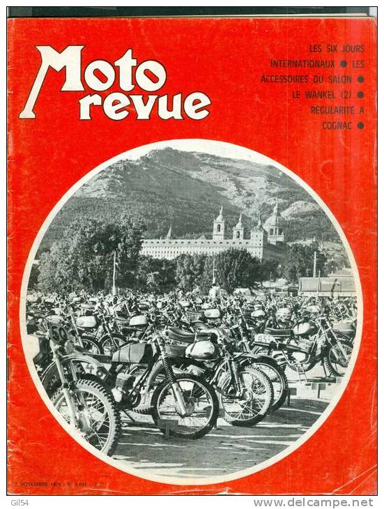 Moto Revue - N° 2001 - 7 Novembre 1970 - Les Six Jours Internationaux    - Moto12 - Motorfietsen