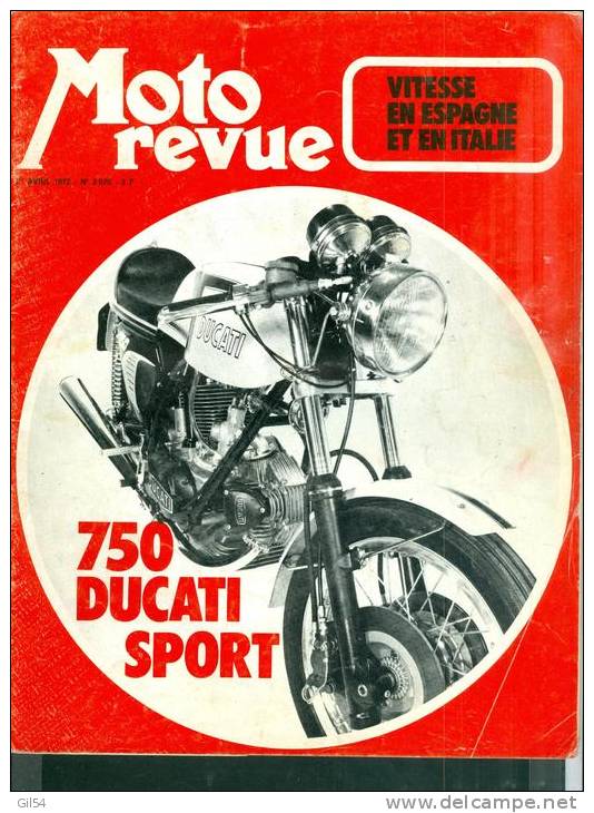 Moto Revue - N° 2070 - 1er Avril 1972 - Vitesse En Espagne Et En Italie    - Moto12 - Moto