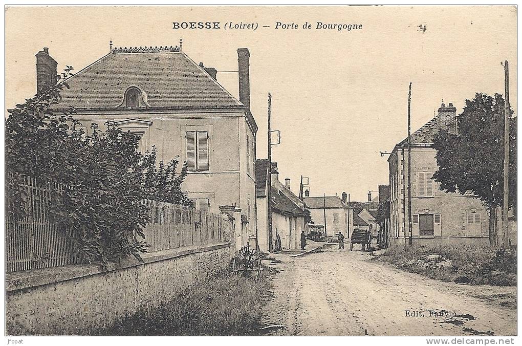 45 LOIRET  -  BOESSE  Porte De Bourgogne (pas Sur Delcampe) - Altri & Non Classificati