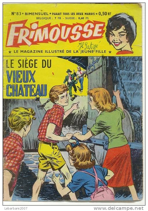 FRIMOUSSE  N° 83 ( CHARLES TRENET  -  CHATEAUDUN  1961 - Small Size