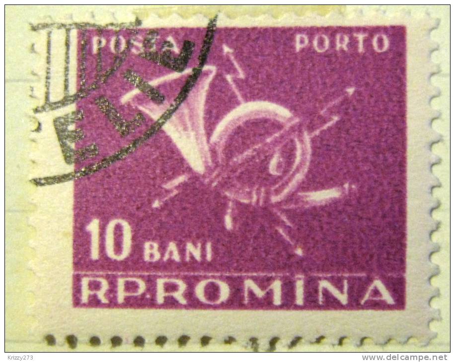 Romania 1967 Postage Due 10b - Used - Strafport