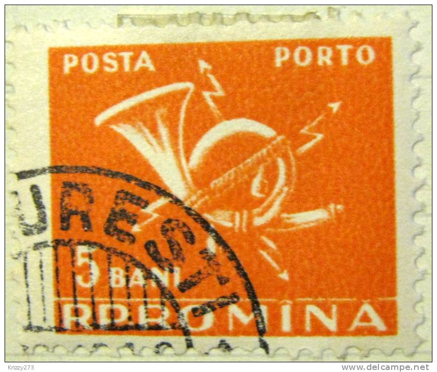 Romania 1967 Postage Due 5b - Used - Strafport