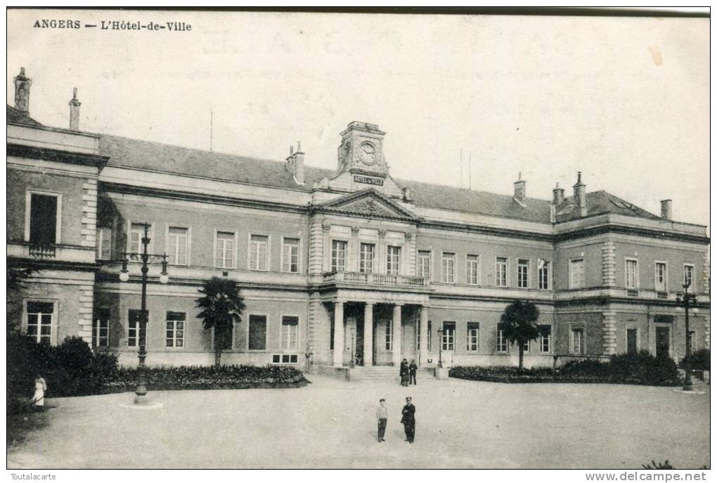 CPA 49 ANGERS L HOTEL DE VILLE 1906 - Angers