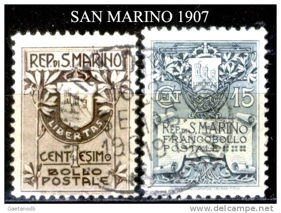 San-Marino-F0008 - Oblitérés